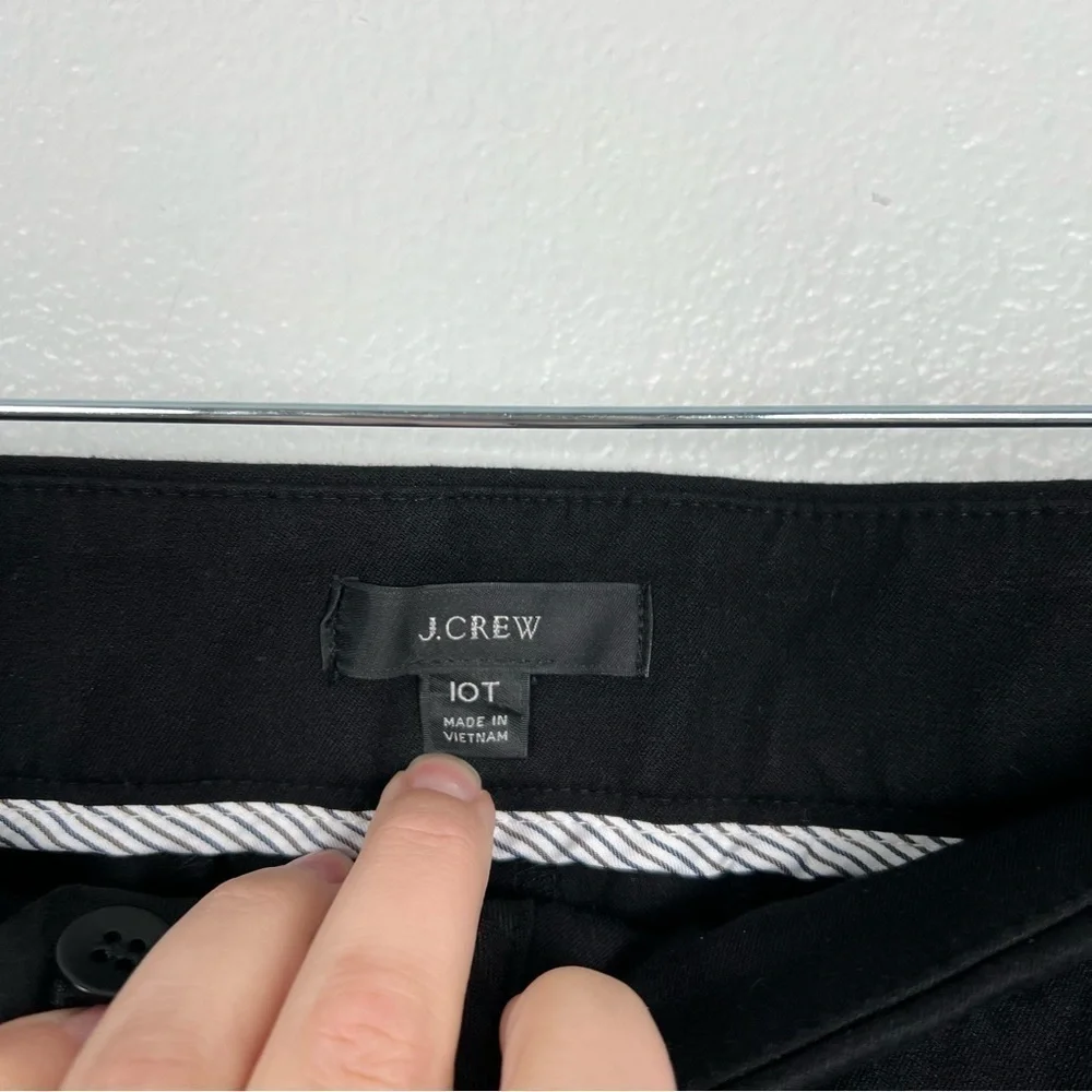 J. Crew Women's Black‎ Trousers Sz 10T